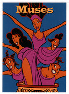 Muses (Trading Card) Hercules - Disney - 1997 Skybox # 42 - Mint