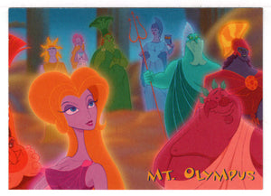 Mt. Olympus ... On Mt. Olympus (Trading Card) Hercules - Disney - 1997 Skybox # 46 - Mint