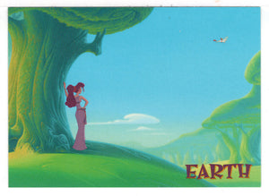 Earth ... The beautiful Centaur Woods (Trading Card) Hercules - Disney - 1997 Skybox # 47 - Mint