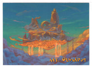 Mt. Olympus ... Up in the Clouds (Trading Card) Hercules - Disney - 1997 Skybox # 52 - Mint