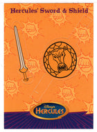 Pop-Outs - Hercules' Sword & Shield (Trading Card) Hercules - Disney - 1997 Skybox # 72 - Mint