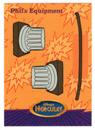 Pop-Outs - Phil's Equipment (Trading Card) Hercules - Disney - 1997 Skybox # 74 - Mint
