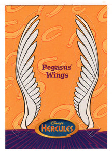 Pop-Outs - Pegasus' Wings (Trading Card) Hercules - Disney - 1997 Skybox # 76 - Mint