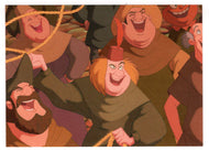 Frightened (Trading Card) The Hunchback of Notre Dame - 1996 Skybox # 15 Mint