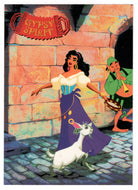 Esmeralda and Her Pet Goat (Trading Card) The Hunchback of Notre Dame - 1996 Skybox # 54 Mint