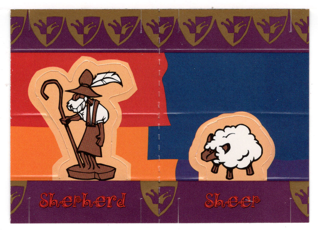 Shepherd and Sheep - Fold Out (Trading Card) The Hunchback of Notre Dame - 1996 Skybox # 73 Mint