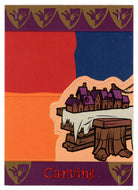 Carving - Fold Out (Trading Card) The Hunchback of Notre Dame - 1996 Skybox # 74 Mint