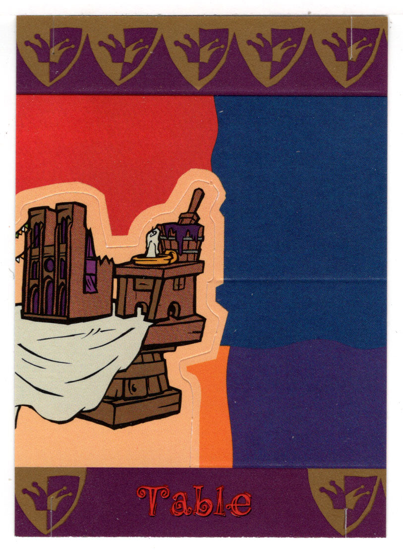 Table - Fold Out (Trading Card) The Hunchback of Notre Dame - 1996 Skybox # 75 Mint