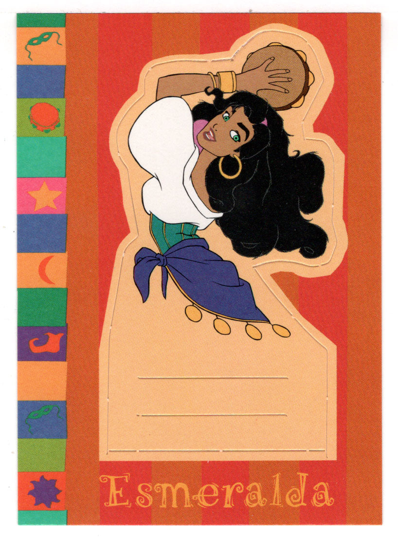 Esmeralda - Punch Outs (Trading Card) The Hunchback of Notre Dame - 1996 Skybox # 87 Mint