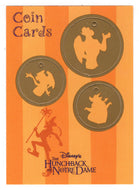 Coin Card # 4 Victor - Hugo - Laverne (Trading Card) The Hunchback of Notre Dame - 1996 Skybox # 97 Mint