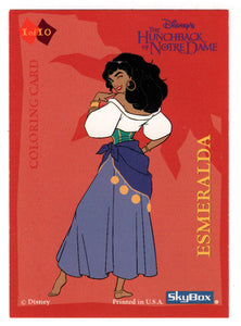 Esmeralda (Trading Card) The Hunchback of Notre Dame Color-Ins - 1996 Skybox # 1 Mint