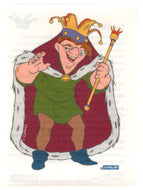 King of Fools (Trading Card) The Hunchback of Notre Dame Iron-Ons - 1996 Skybox # 1 Mint