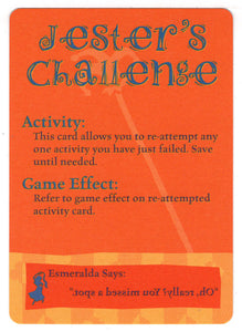 Jester's Challenge - Esmeralda (Trading Card) The Hunchback of Notre Dame - 1996 Skybox # 9 Mint