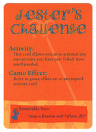 Jester's Challenge - Esmeralda (Trading Card) The Hunchback of Notre Dame - 1996 Skybox # 9 Mint