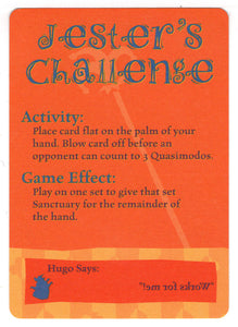 Jester's Challenge - Hugo (Trading Card) The Hunchback of Notre Dame - 1996 Skybox # 15 Mint