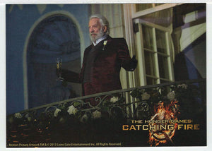 President Snow (Trading Card) The Hunger Games: Catching Fire - 2013 NECA # 20 - Mint