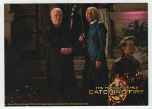 Plutarch & Haymitch (Trading Card) The Hunger Games: Catching Fire - 2013 NECA # 22 - Mint