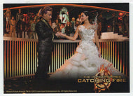 Caesar Flickerman & Katniss (Trading Card) The Hunger Games: Catching Fire - 2013 NECA # 24 - Mint