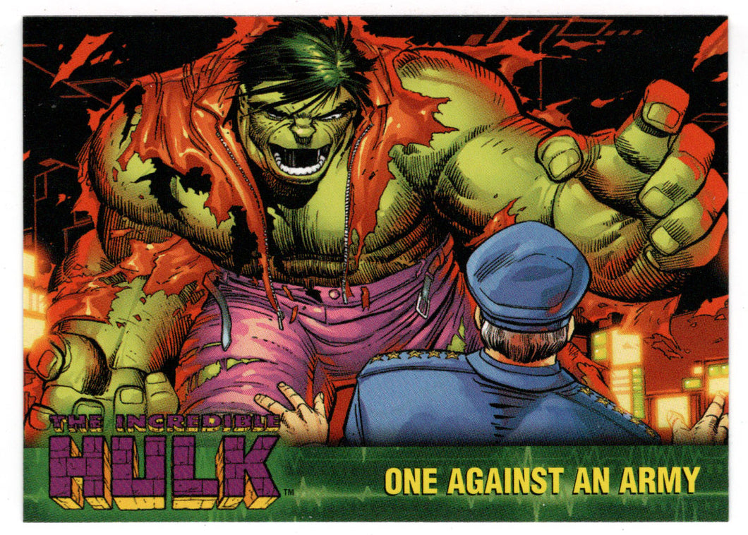 One Against an Army (Trading Card) The Incredible Hulk - 2003 Topps # 6 - Mint