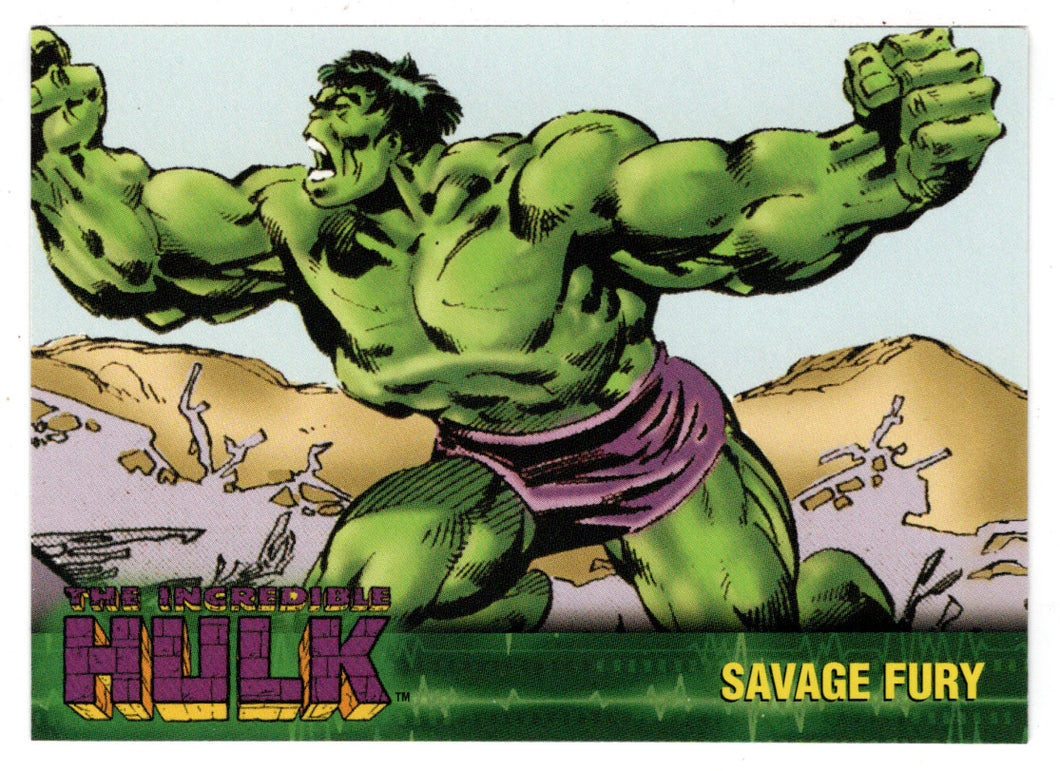 Savage Fury (Trading Card) The Incredible Hulk - 2003 Topps # 13 - Mint