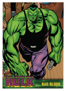 Bad Blood (Trading Card) The Incredible Hulk - 2003 Topps # 24 - Mint