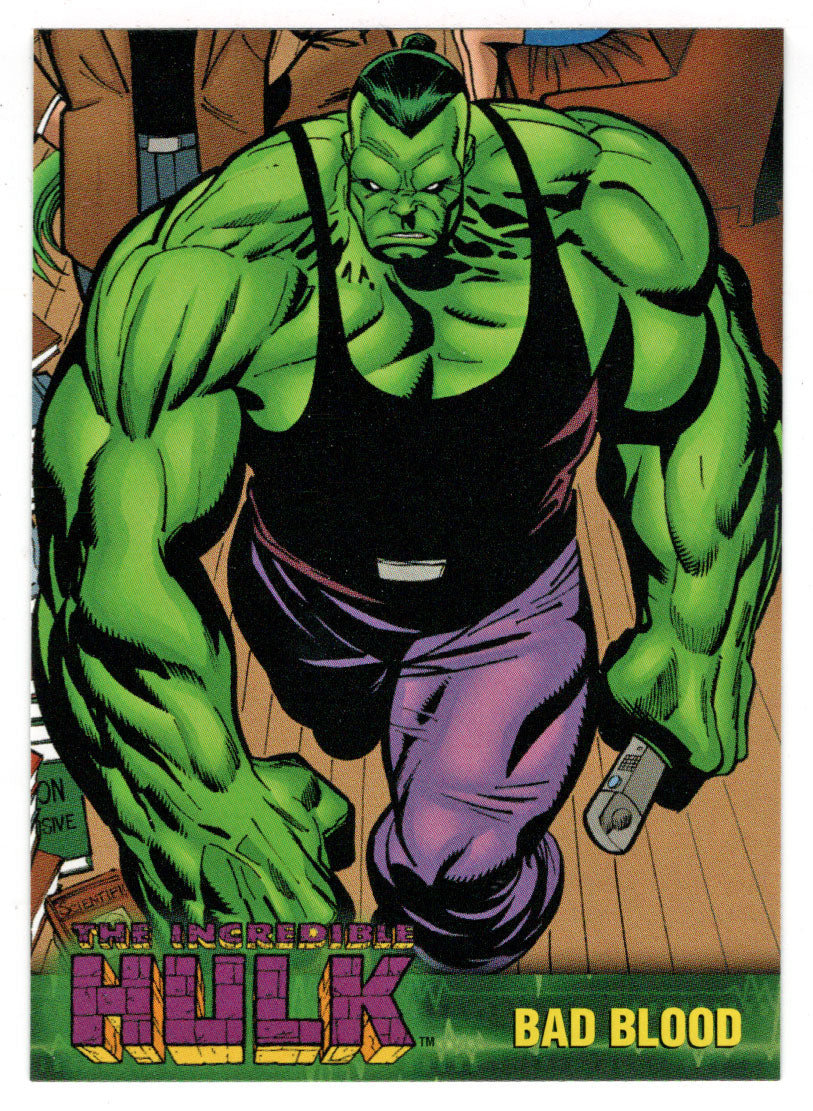 Bad Blood (Trading Card) The Incredible Hulk - 2003 Topps # 24 - Mint