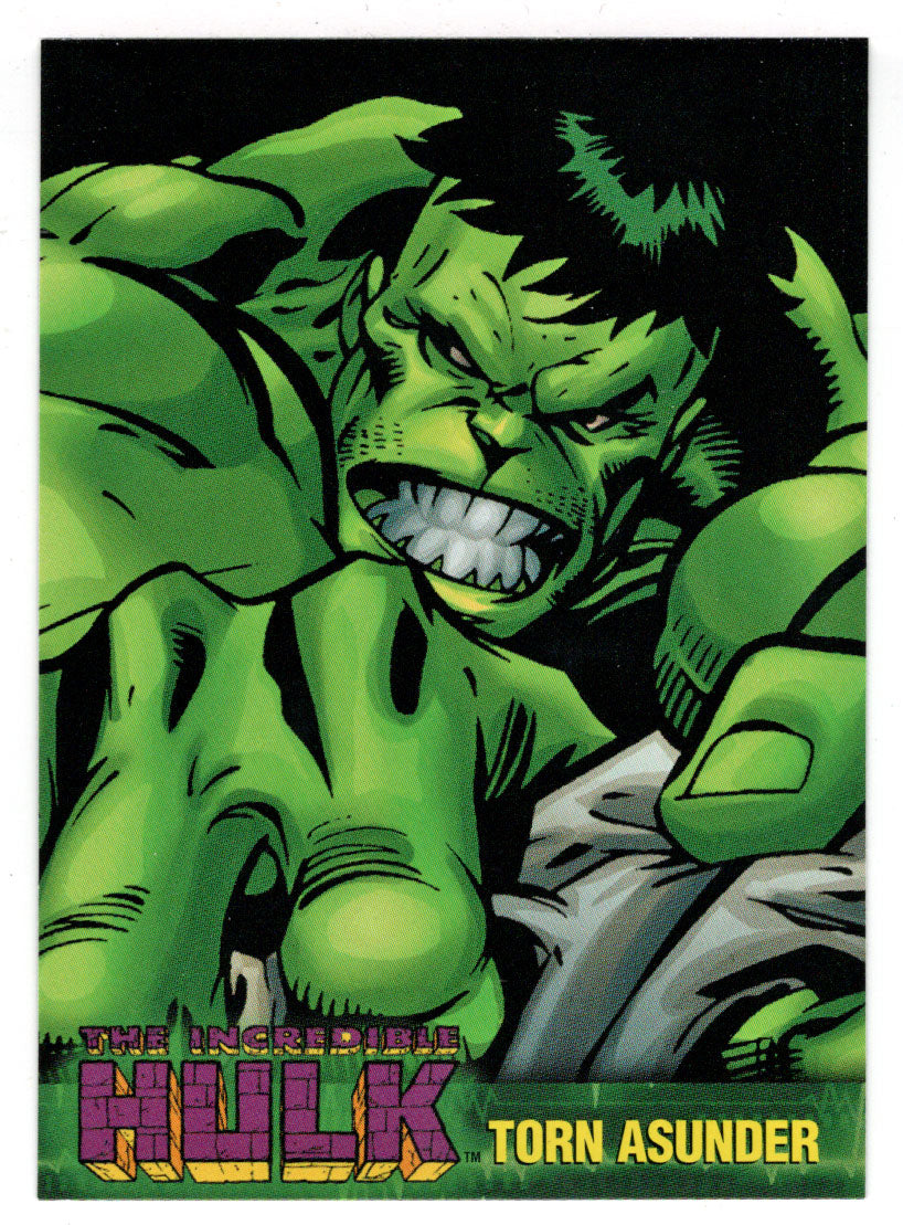 Torn Asunder (Trading Card) The Incredible Hulk - 2003 Topps # 28 - Mint