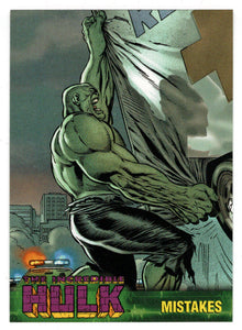 Mistakes (Trading Card) The Incredible Hulk - 2003 Topps # 34 - Mint