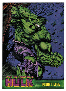 Night Life (Trading Card) The Incredible Hulk - 2003 Topps # 42 - Mint