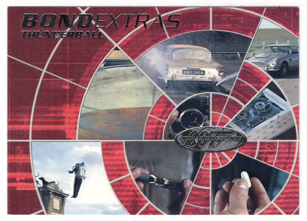 Thunderball (Trading Card) James Bond 40th Anniversary - Bond Extras - 2002 Rittenhouse Archives # BE004 - Mint