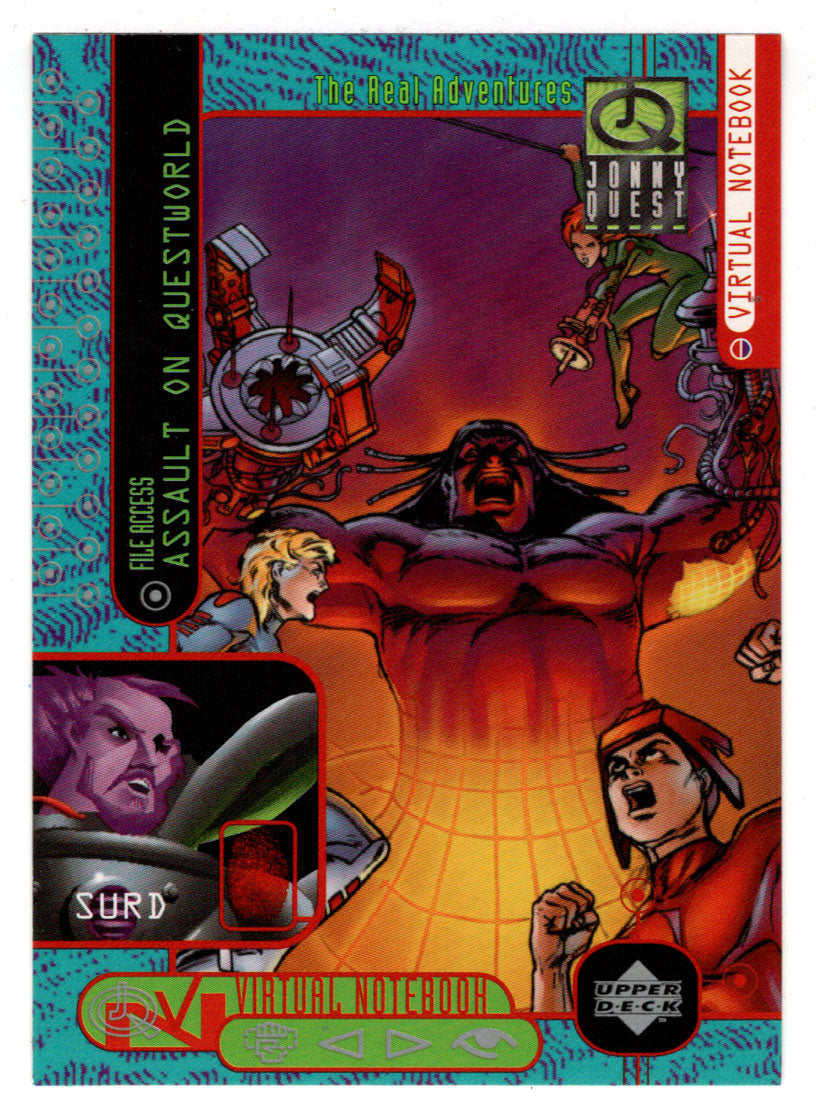 Dr. Jeremiah Surd - Assault on QuestWorld (Trading Card) Jonny Quest - 1996 Upper Deck # 26 - Mint