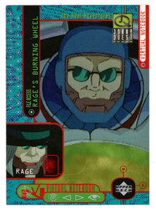 Ezekiel Rage - Rage's Burning Wheel (Trading Card) Jonny Quest - 1996 Upper Deck # 27 - Mint