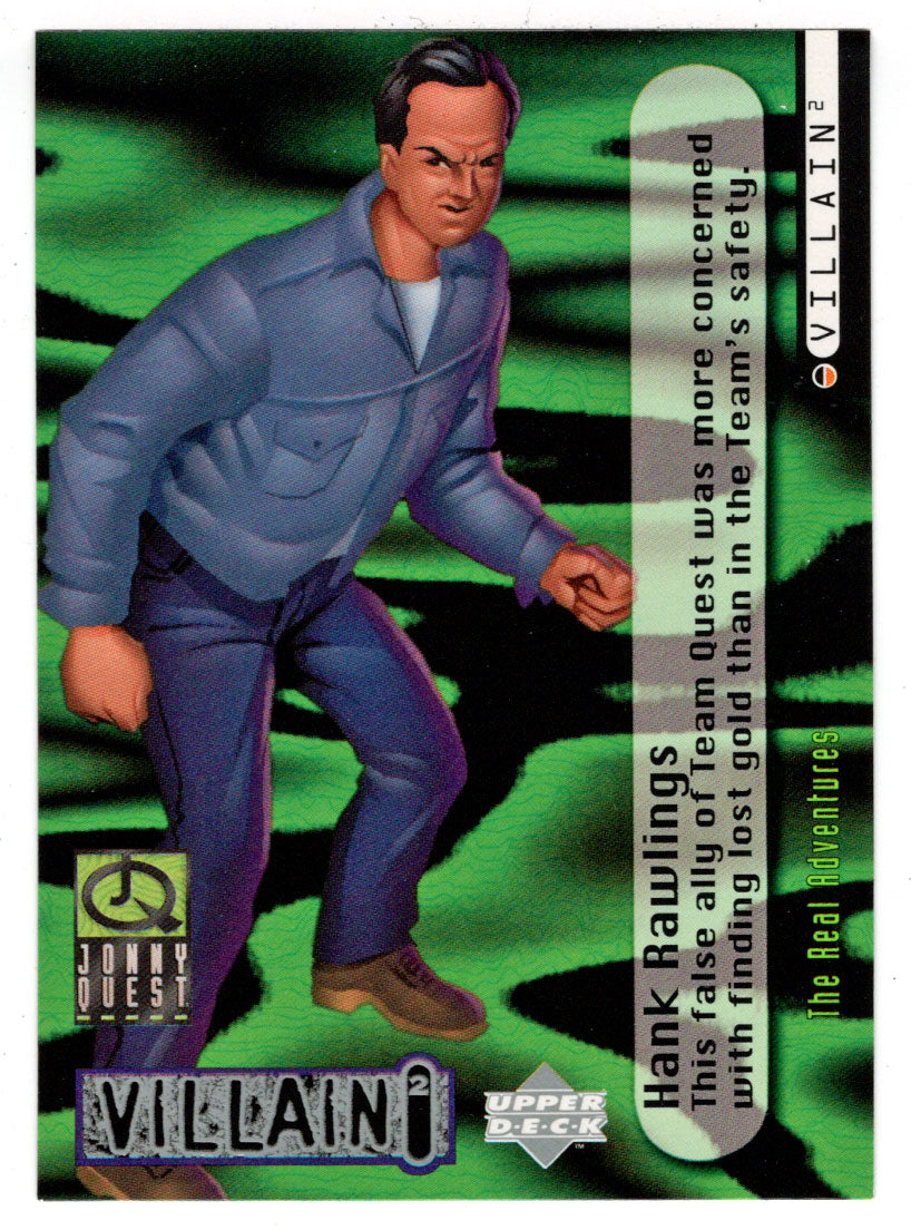 Hank Rawlings - D. B. Graves (Trading Card) Jonny Quest - 1996 Upper Deck # 49 Mint