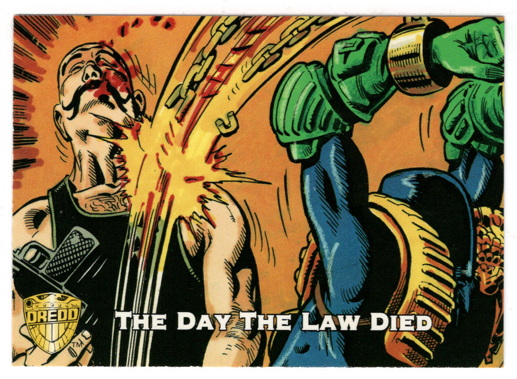 Dredd Breaks Free (Trading Card) Judge Dredd - The Epics - 1995 Edge Cards # 12 - Mint