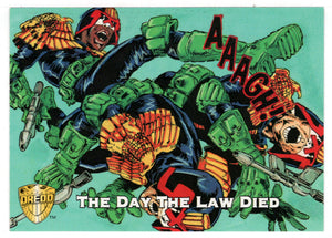 Giant Lashes Out (Trading Card) Judge Dredd - The Epics - 1995 Edge Cards # 13 - Mint
