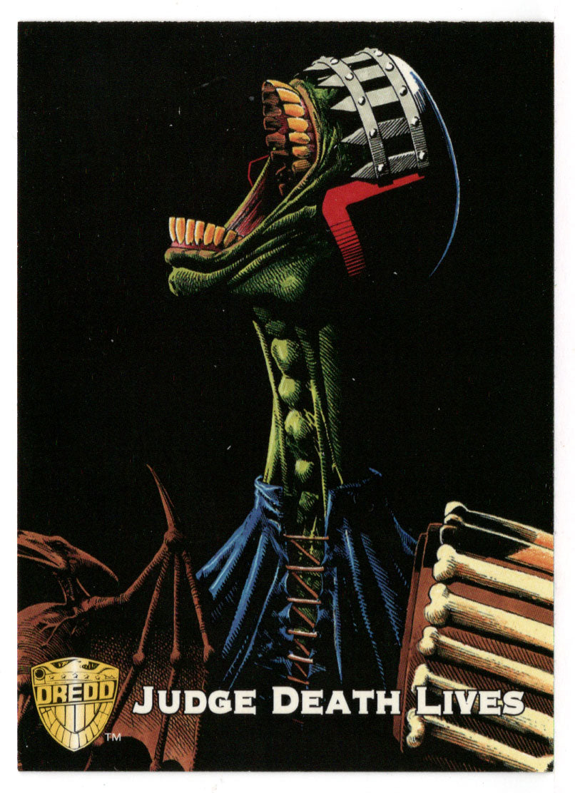 Death Cackles (Trading Card) Judge Dredd - The Epics - 1995 Edge Cards # 28 - Mint