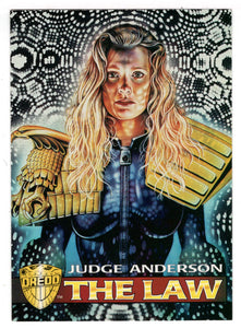 Judge Anderson (Trading Card) Judge Dredd - The Epics - 1995 Edge Cards # 81 - Mint