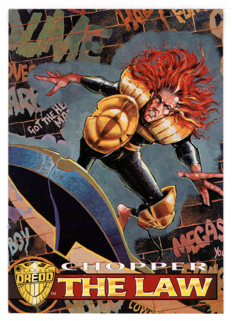 Chopper (Trading Card) Judge Dredd - The Epics - 1995 Edge Cards # 88 - Mint