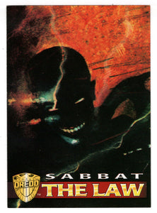 Sabbat (Trading Card) Judge Dredd - The Epics - 1995 Edge Cards # 89 - Mint