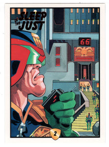 Sleep of the Just - Page 2 (Trading Card) Judge Dredd - The Epics - 1995 Edge Cards Sleep of the Just # 2 - Mint