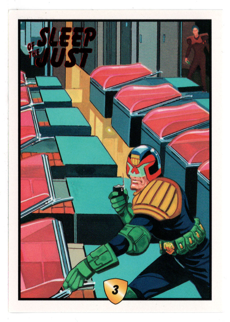Sleep of the Just - Page 3 (Trading Card) Judge Dredd - The Epics - 1995 Edge Cards Sleep of the Just # 3 - Mint