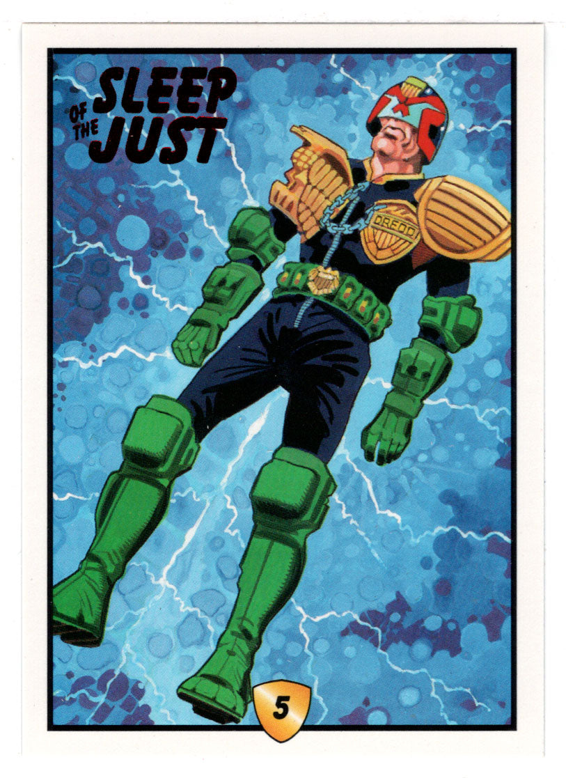 Sleep of the Just - Page 5 (Trading Card) Judge Dredd - The Epics - 1995 Edge Cards Sleep of the Just # 5 - Mint