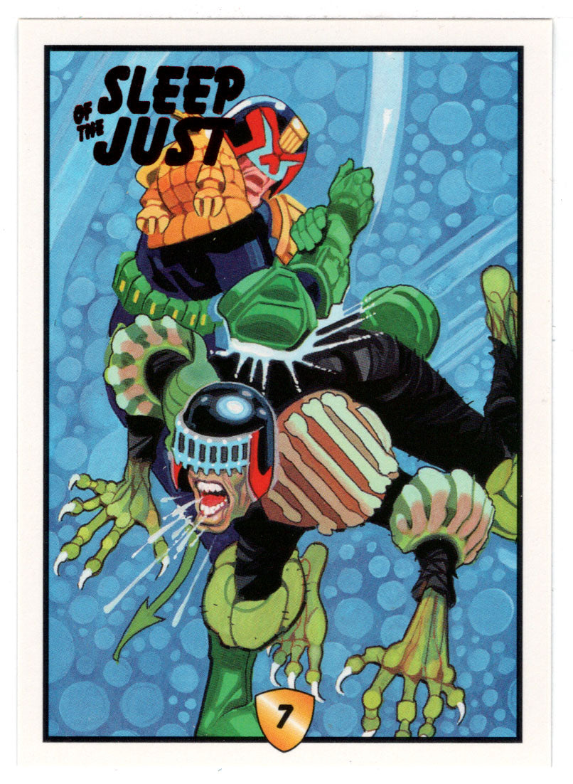 Sleep of the Just - Page 7 (Trading Card) Judge Dredd - The Epics - 1995 Edge Cards Sleep of the Just # 7 - Mint