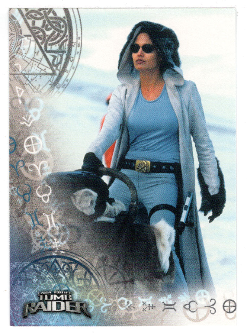 Tough Sledding (Trading Card) Lara Croft Tomb Raider - 2001 Inkworks # 59 - Mint