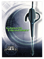 Lara's Headset (Trading Card) Lara Croft Tomb Raider - 2001 Inkworks # 77 - Mint