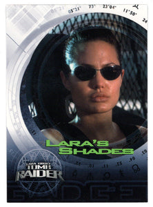 Lara's Shades (Trading Card) Lara Croft Tomb Raider - 2001 Inkworks # 79 - Mint
