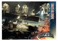 Surfing the Log (Trading Card) Lara Croft Tomb Raider - 2001 Inkworks # 86 - Mint