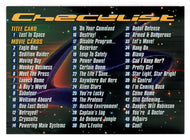 Checklist (Trading Card) Lost in Space - The Movie - 1998 Inkworks # 90 - Mint