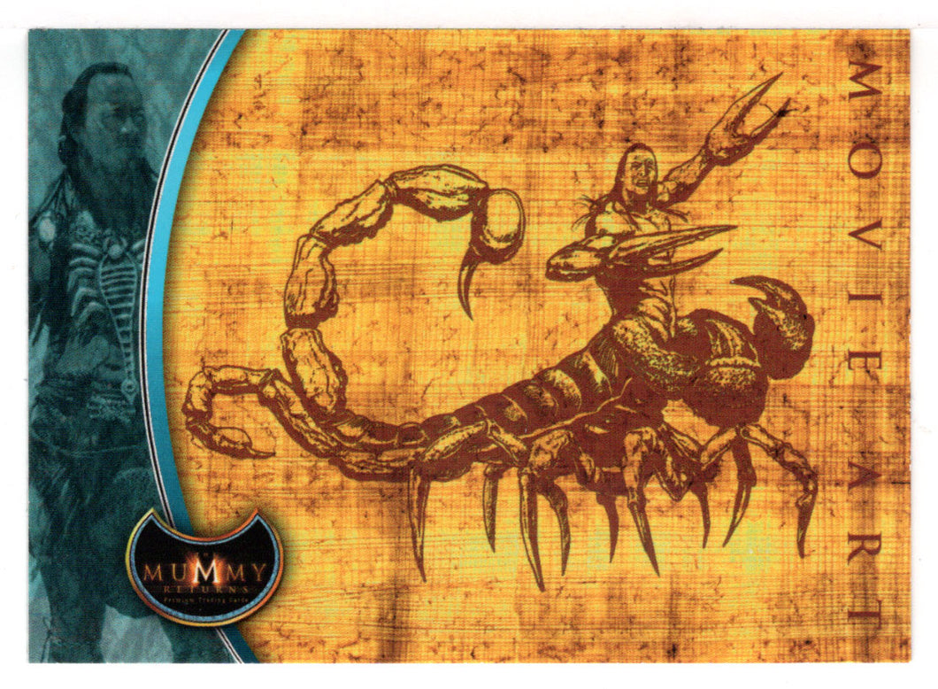 Scorpion King (Trading Card) The Mummy Returns - 2000 Inkworks # 62 - Mint