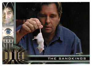 Using Stolen Martian Soil Samples (Trading Card) The Outer Limits - Sex, Cyborgs & Science Fiction - 2003 Rittenhouse Archives # 3 - Mint
